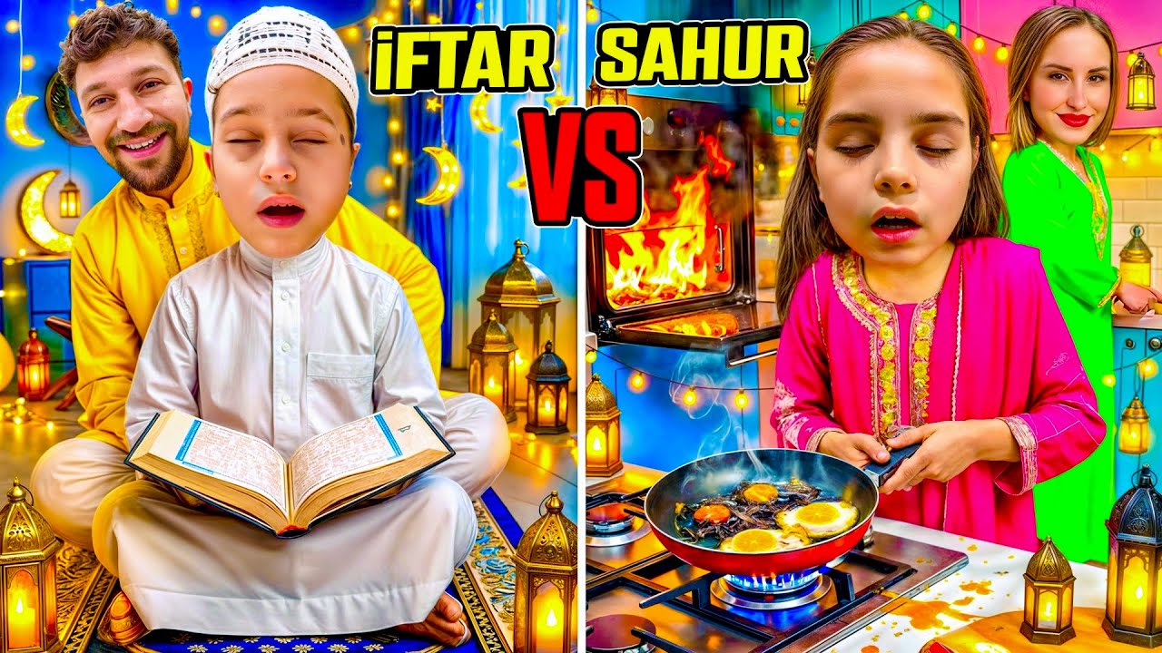KUZEY ELİF İLE İFTAR SAHUR VLOG !! 