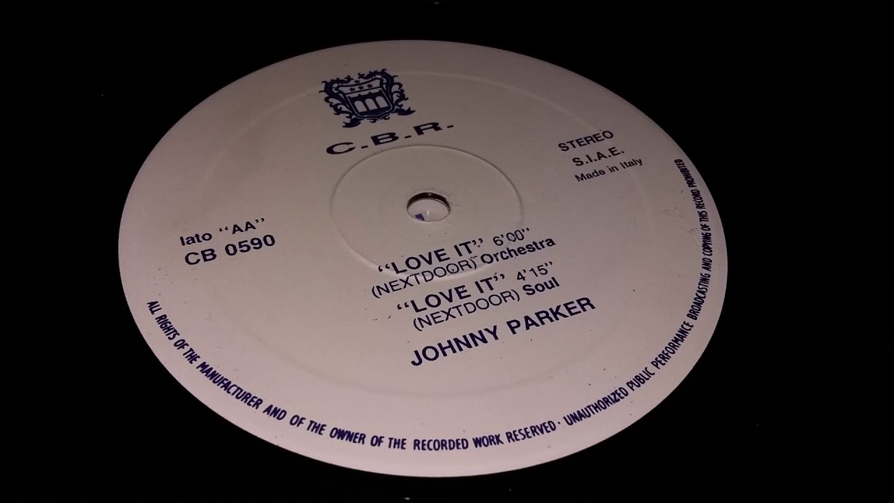 Johnny Parker - Love It Forever (Special Remix By P. Verlanzi - M. Sacchi)