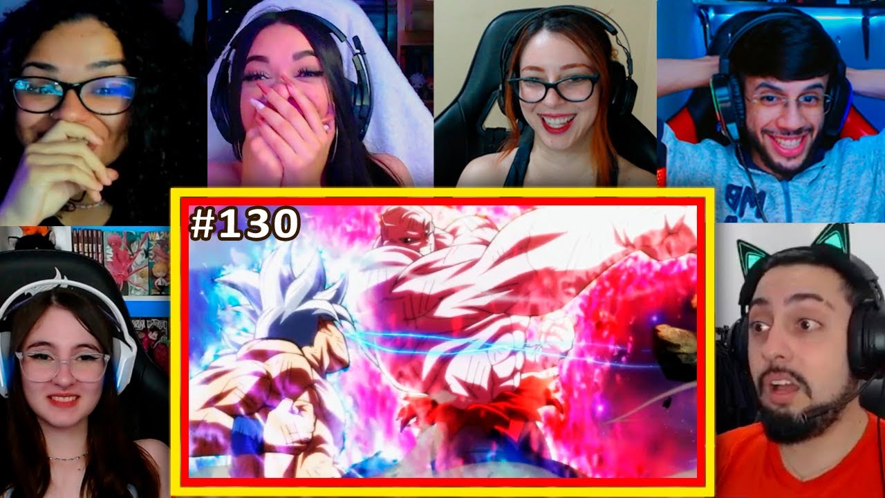GOKU vs JIREN!!! Dragon Ball Super Episodio 130 MULT-REAÇÕES!