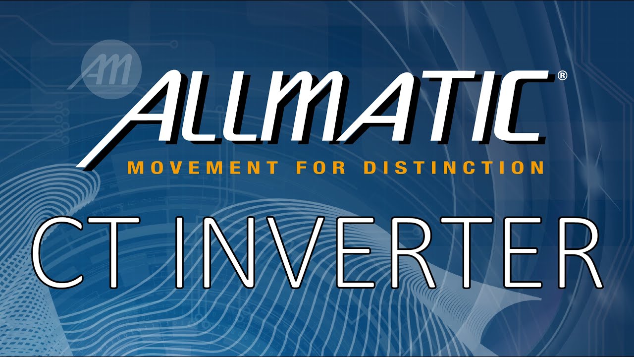 Programación central CT INVERTER Allmatic (TUTORIAL)