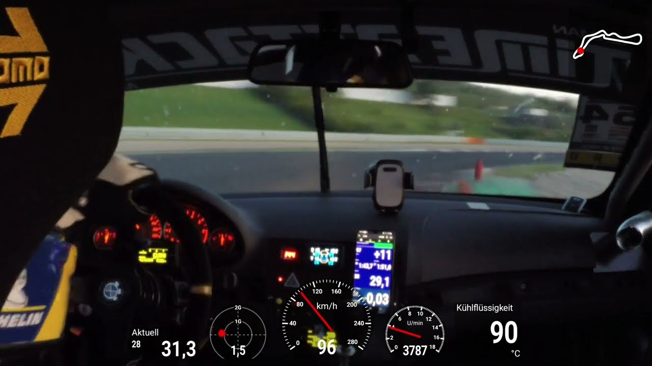 Autodrom Most 1:43.38 BMW E46 330i Evening Lap