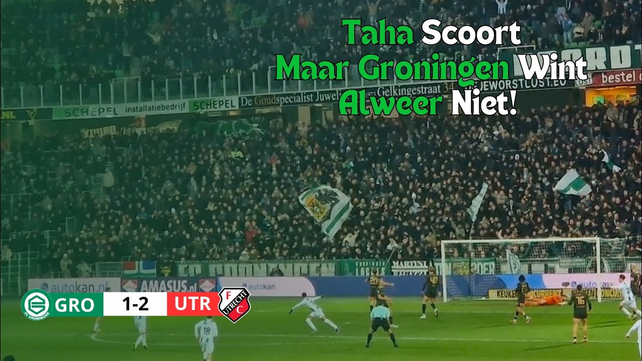ONDANKS GOAL TAHA VERLIEST GRONINGEN VOOR VIERDE KEER OP RIJ!!
