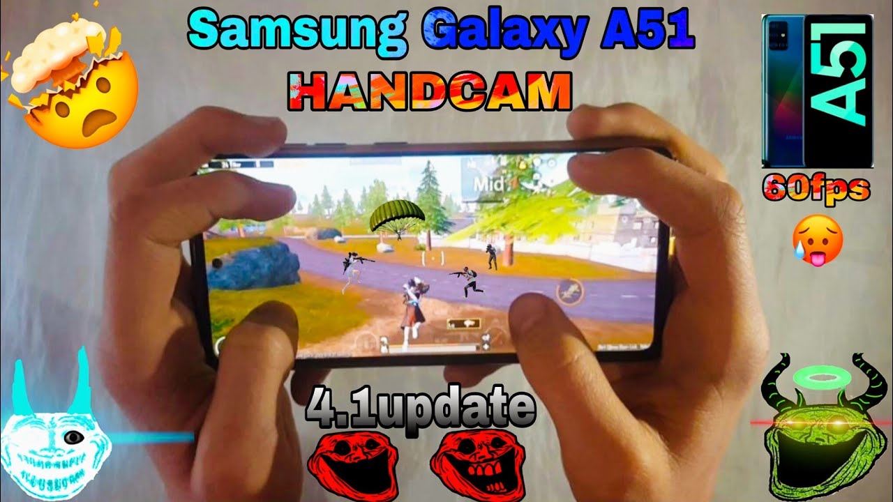 Samsung galaxy A51 SMOOTH 60FPS 🤩😈 PUBG MOBİL👌🤫HANDCAM 😱🖐LIVIK 20KILL 🤯🥶 (2019)+(2026)PERFORMANCE 🎭❤