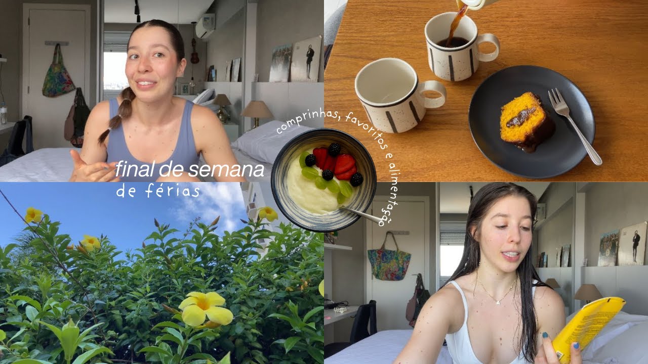 vlog I alimentação no final do ano, produtos favoritos e comprinhas