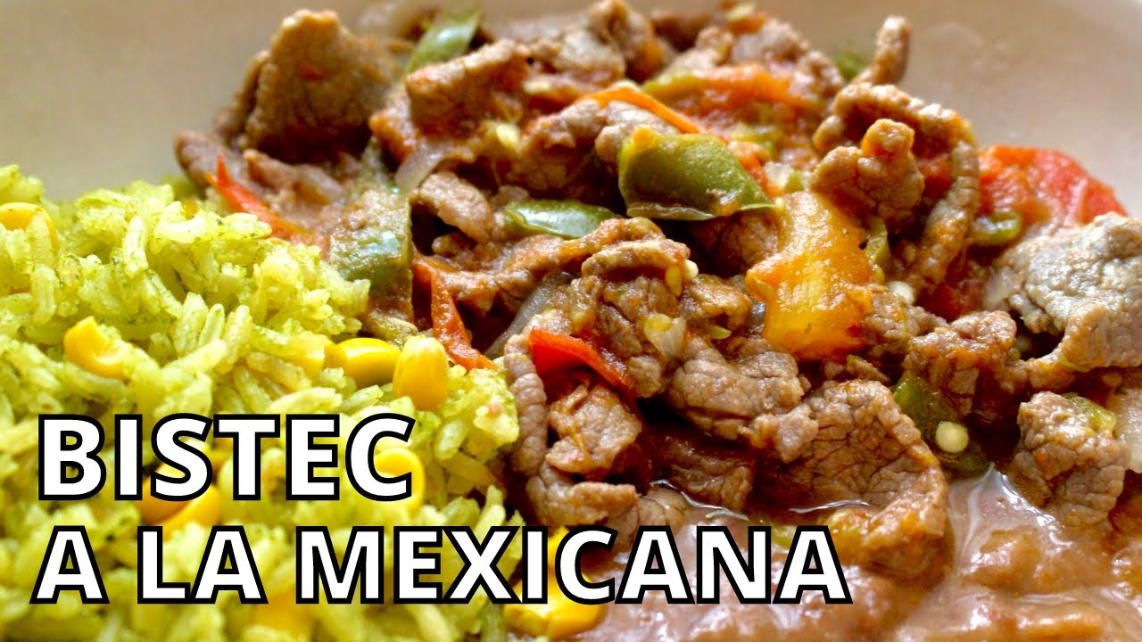 QUICK and EASY Bistec A La Mexicana