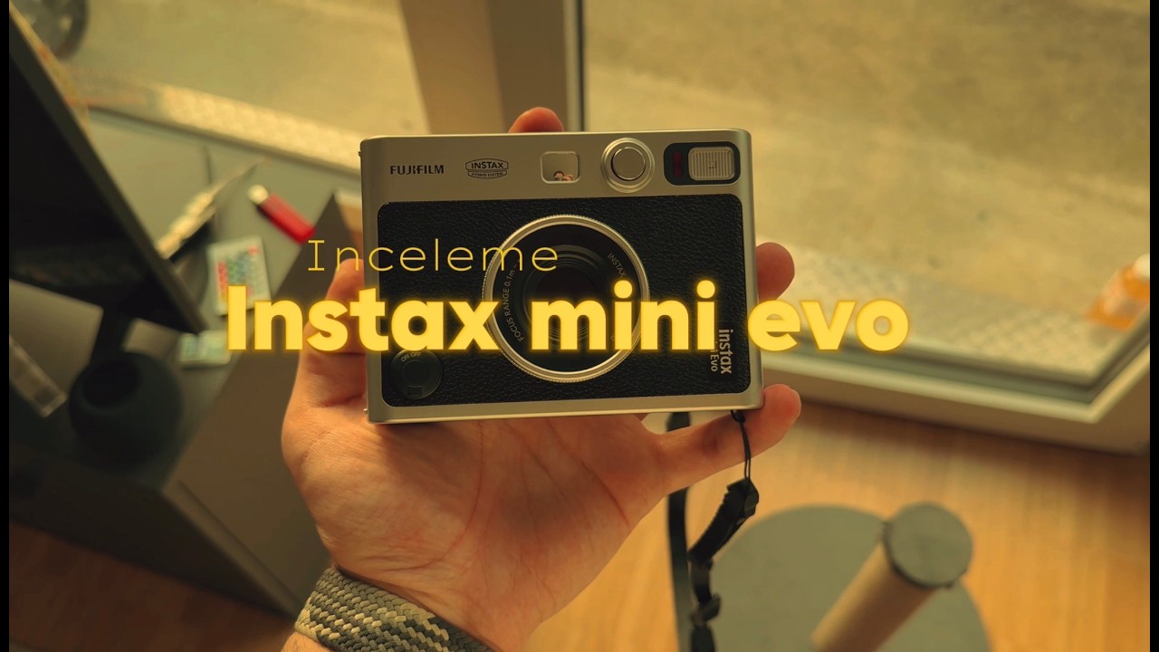 Instax Mini Evo Kutu Açılımı ve İnceleme