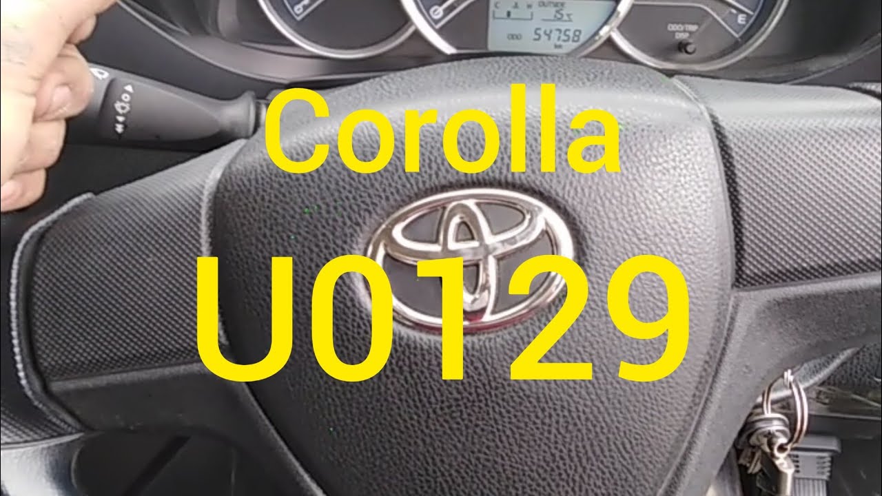 Проблема с ABS на Toyota Corolla | код U0129