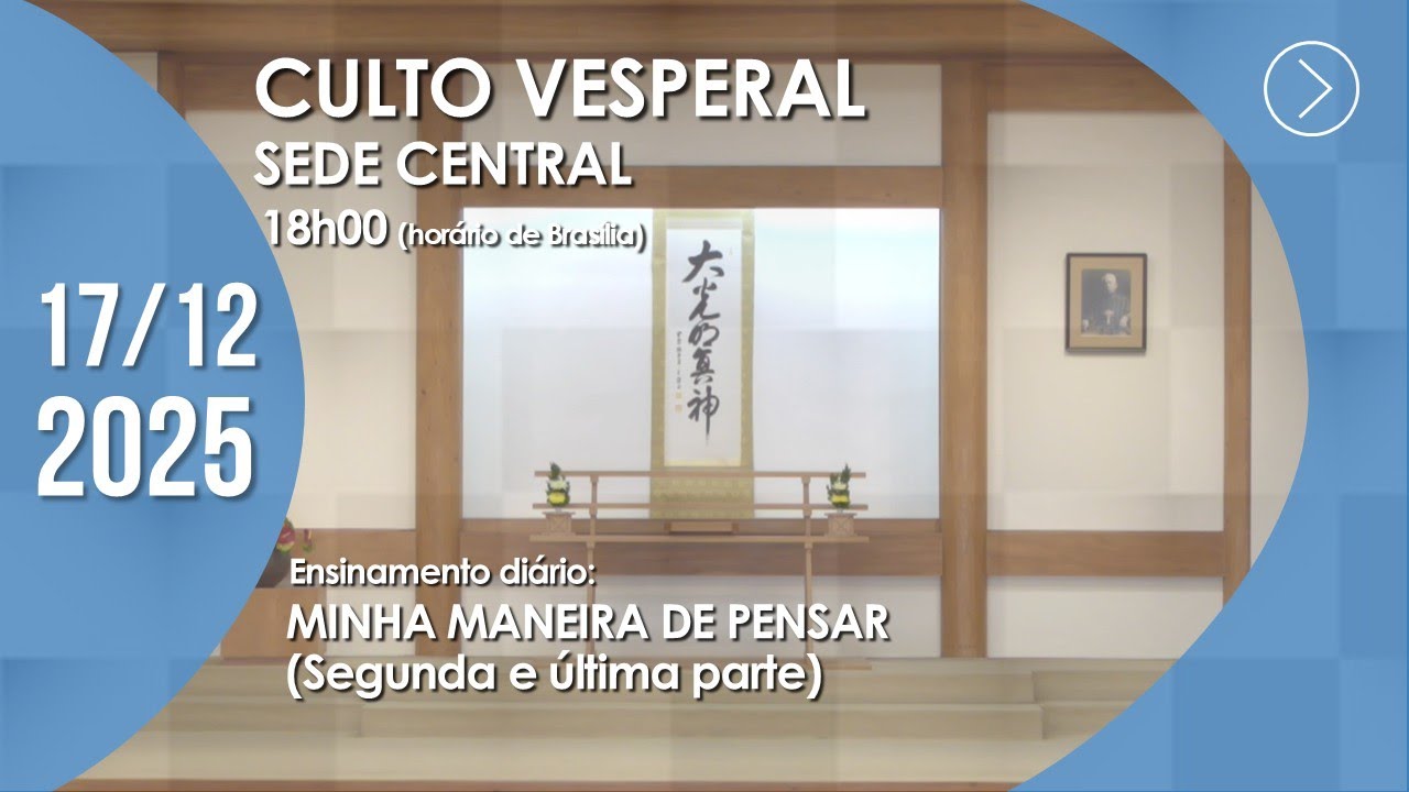 Culto Vesperal | 