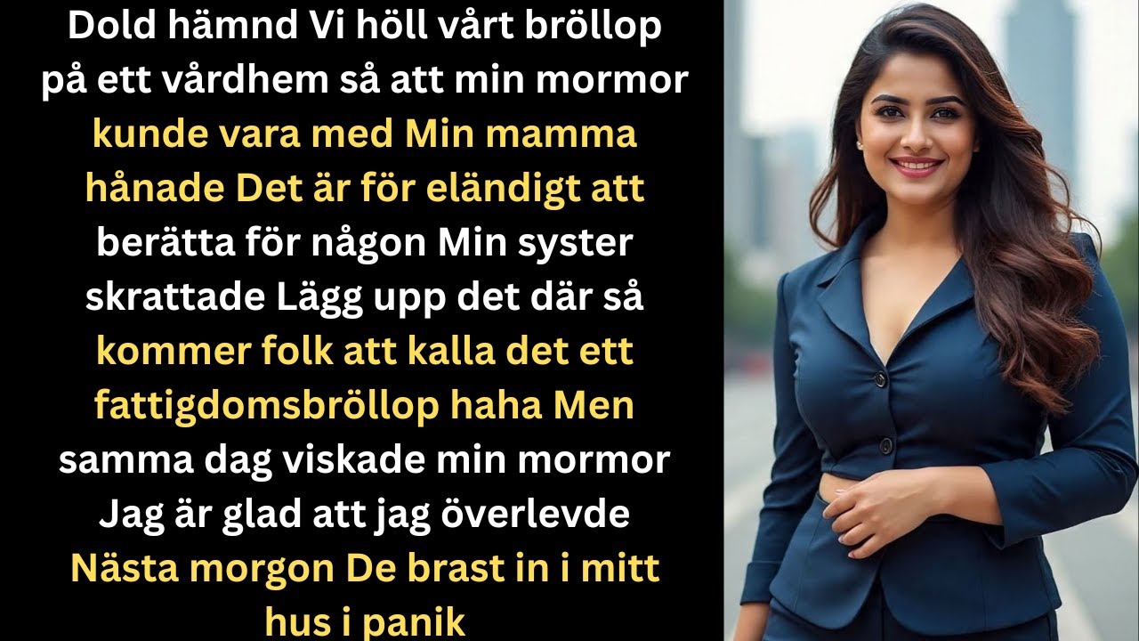 Min mamma och syster hånade mitt bröllop på ett äldreboende sedan bad de mig ta bort det