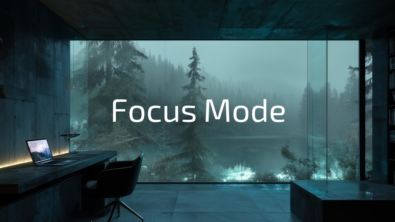 Focus Mode: 30 Minutes of Pure Concentration - Distraction-Free Ambient for Deep Work
