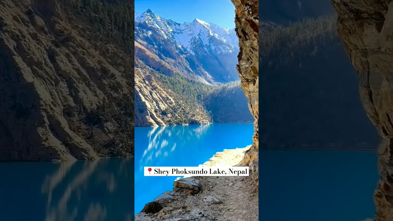 Heaven on Earth 😍 Nepal Trekking. Shey Phoksundo Lake.