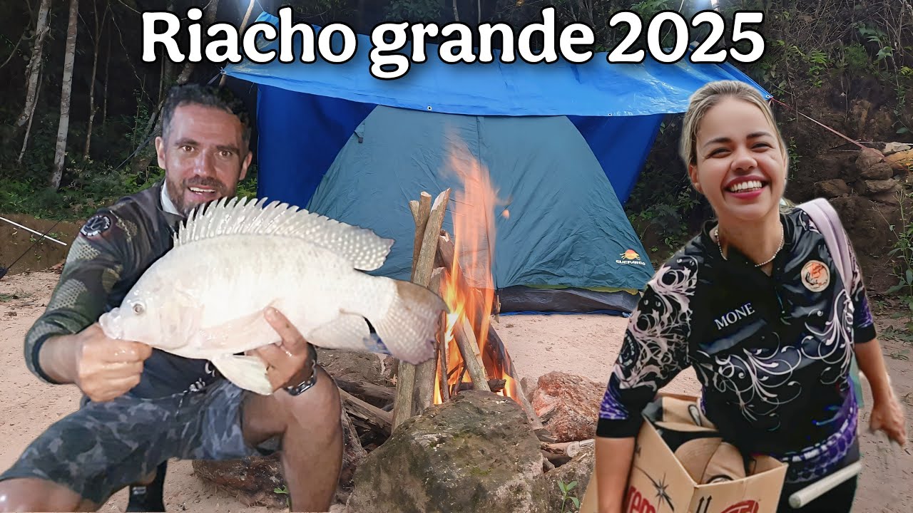 Riacho Grande 2025, Represa Billings, Primeira Pescaria com Acampamento no Ano de 2025
