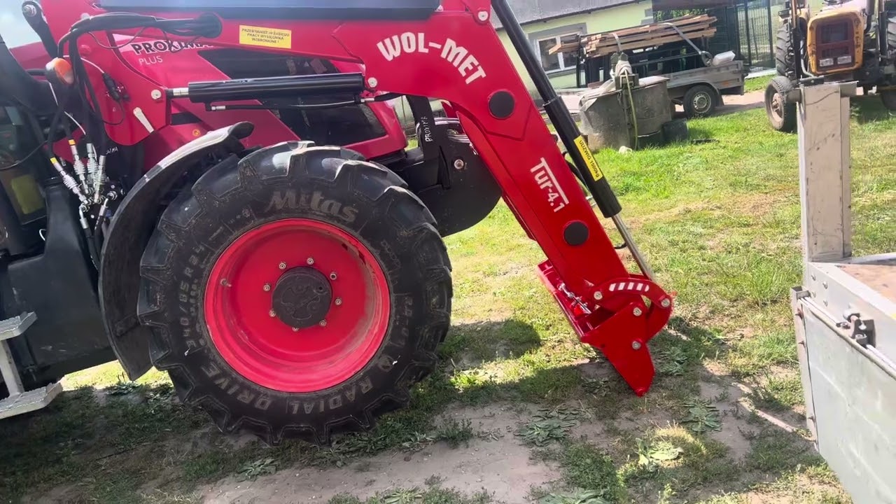 Dzwoń 536158029: Nowy nabytek Ładowacz czołowy Tur -4.1 WOŁ-MET 1500kg ZETOR PROXIMA 100 PLUS