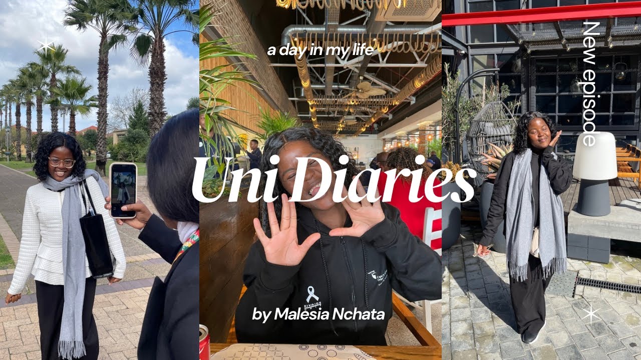 Uni diaries | CPUT Career Expo + Launch at Ocean Basket + Unboxing 