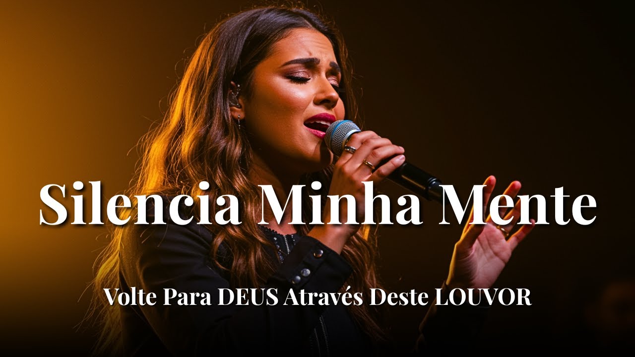 SILENCIA MINHA MENTE – Hinos Inspirados Gabriela Rocha – Vida, Perseverança e Direção – louvor