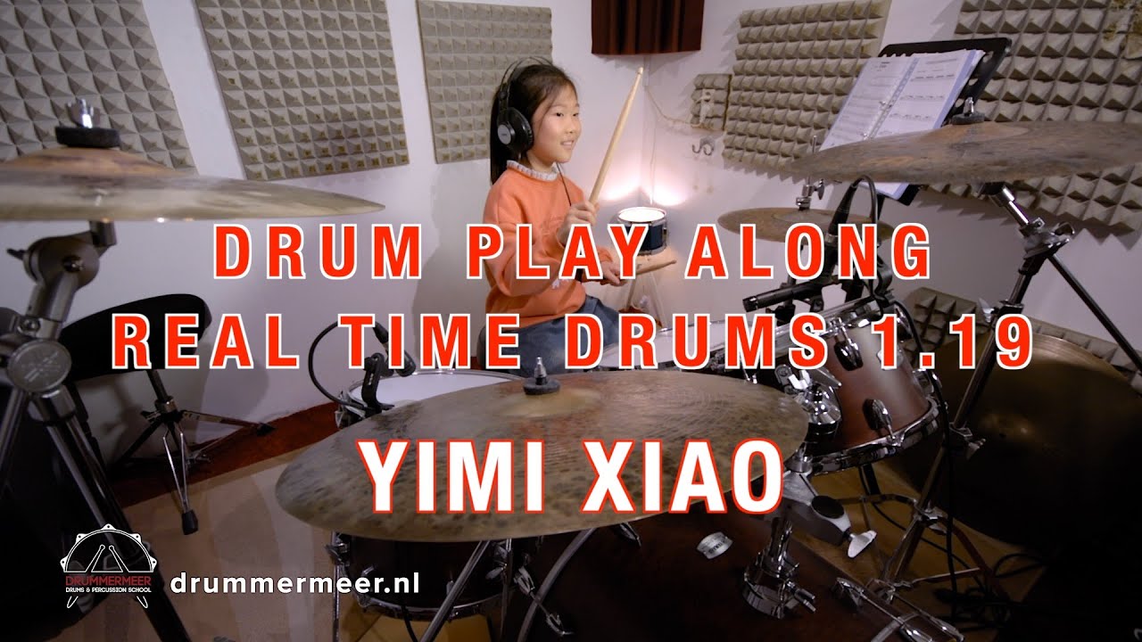 Drum Play Along - Real Time Drums 1.19 - Drummer: Yimi Xiao