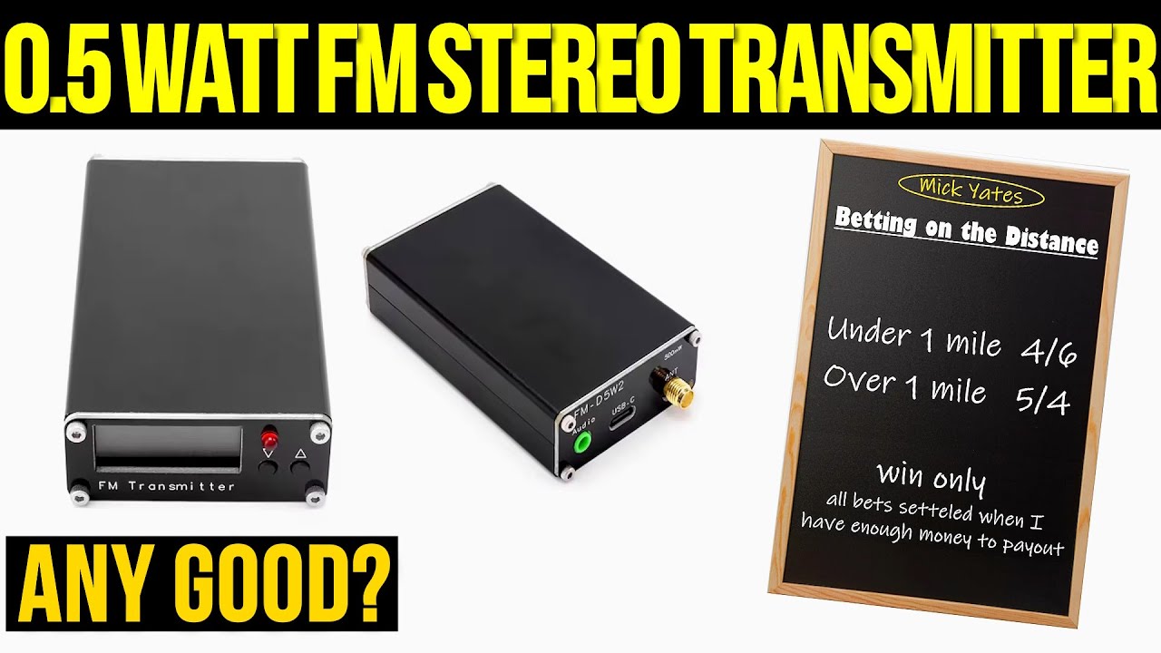 0.5 Watt FM Stereo Transmitter Review