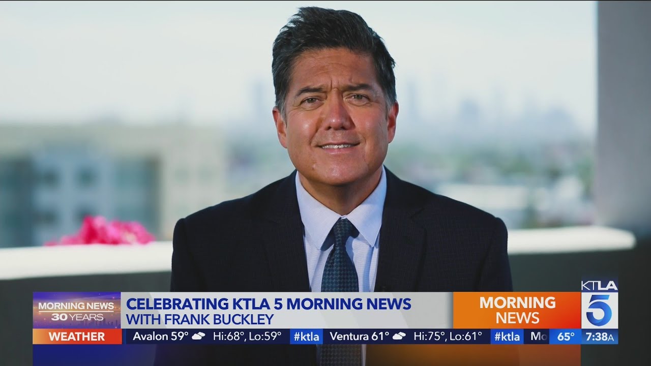 Celebrating KTLA 5 Morning News’ 30th anniversary with Frank Buckley