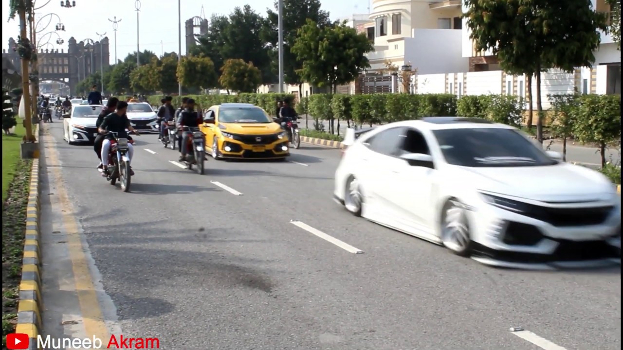 Team Lowcul Entry At Pakwheels Gujranwala Auto Show | Muneeb Akram