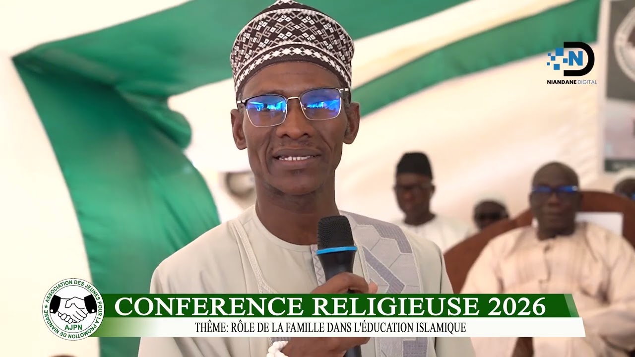 Conférence religieuse AJPN 2026 l'intervention de Imam Serigne  Oumar Diop