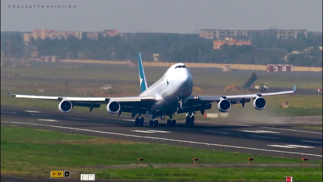 Non Stop Plane Spotting at Kolkata Airport | Aviation Videos | Qatar 787-9 Cathay Pacific 747 Getjet