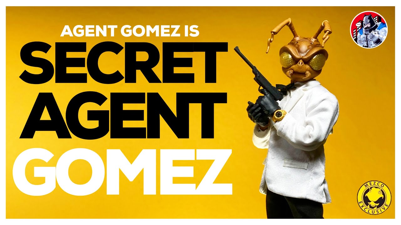 MEZCO ONE:12 Collective | SECRET AGENT GOMEZ | RUMBLE SOCIETY | Video en Español