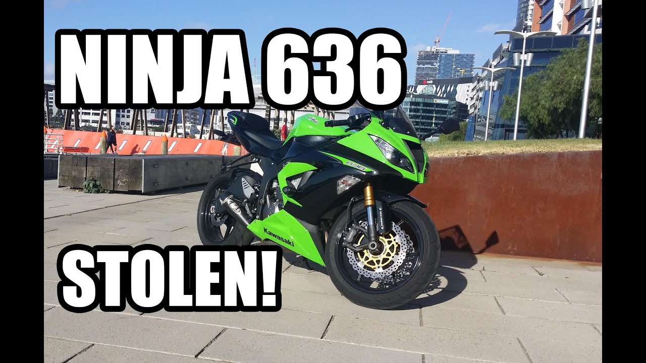 Kawasaki Ninja 636 STOLEN!