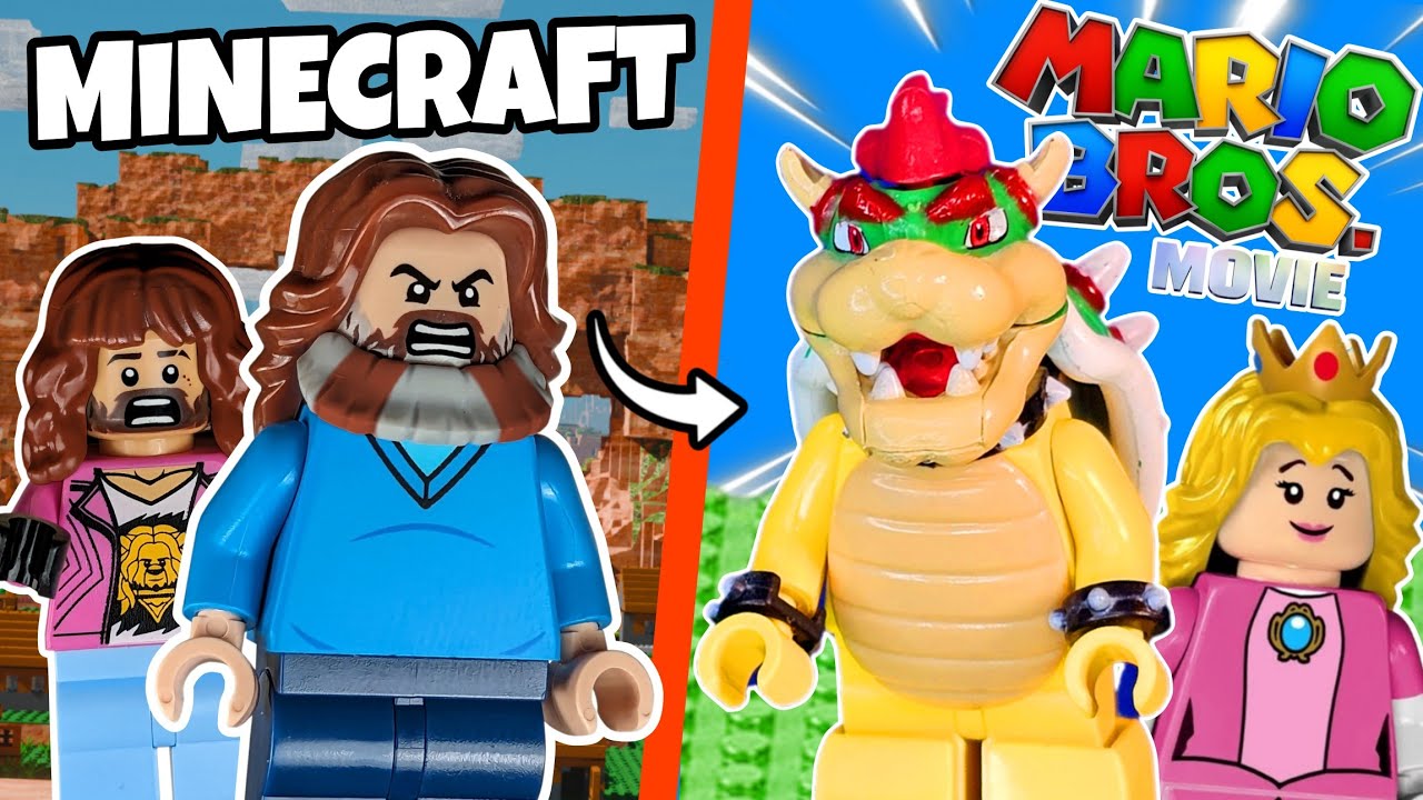 I recreated VIDEO GAME Movies in LEGO&hellip;