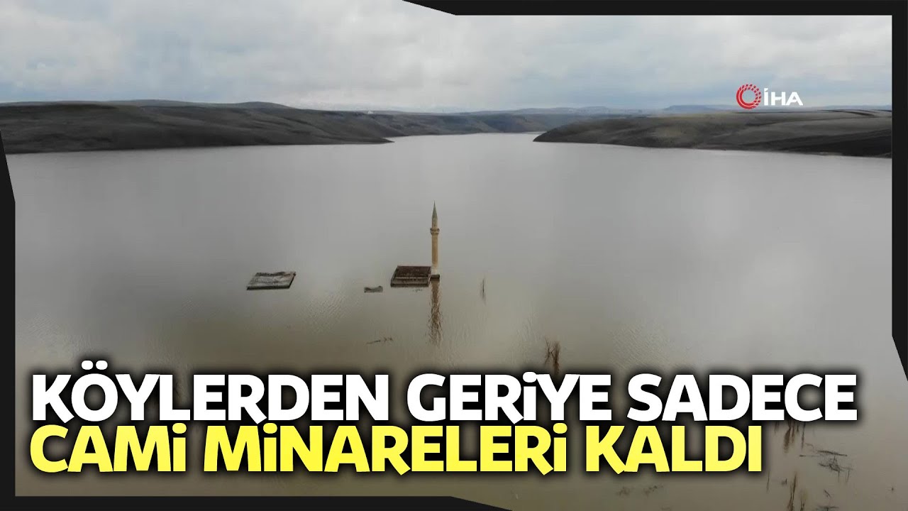 Boğazköy ve Çamçavuş Köylerinde Geriye Sadece Cami Minareleri Kaldı