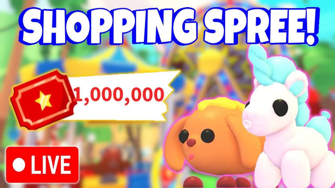 Ticket Shopping Spree! | Summer State Fair | Roblox Adopt Me  | Riivv3r