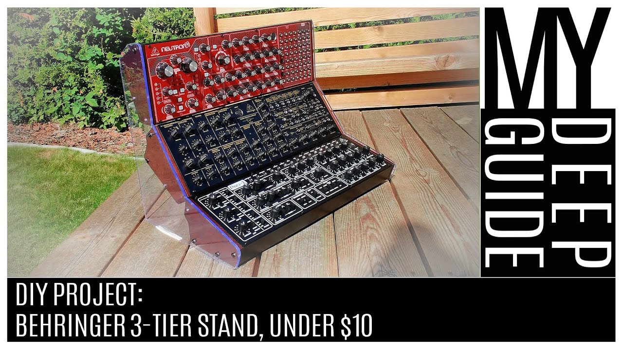 DIY Project: Behringer 3-Tier Stand, Under $10 (Neutron, Pro-1, K-2)