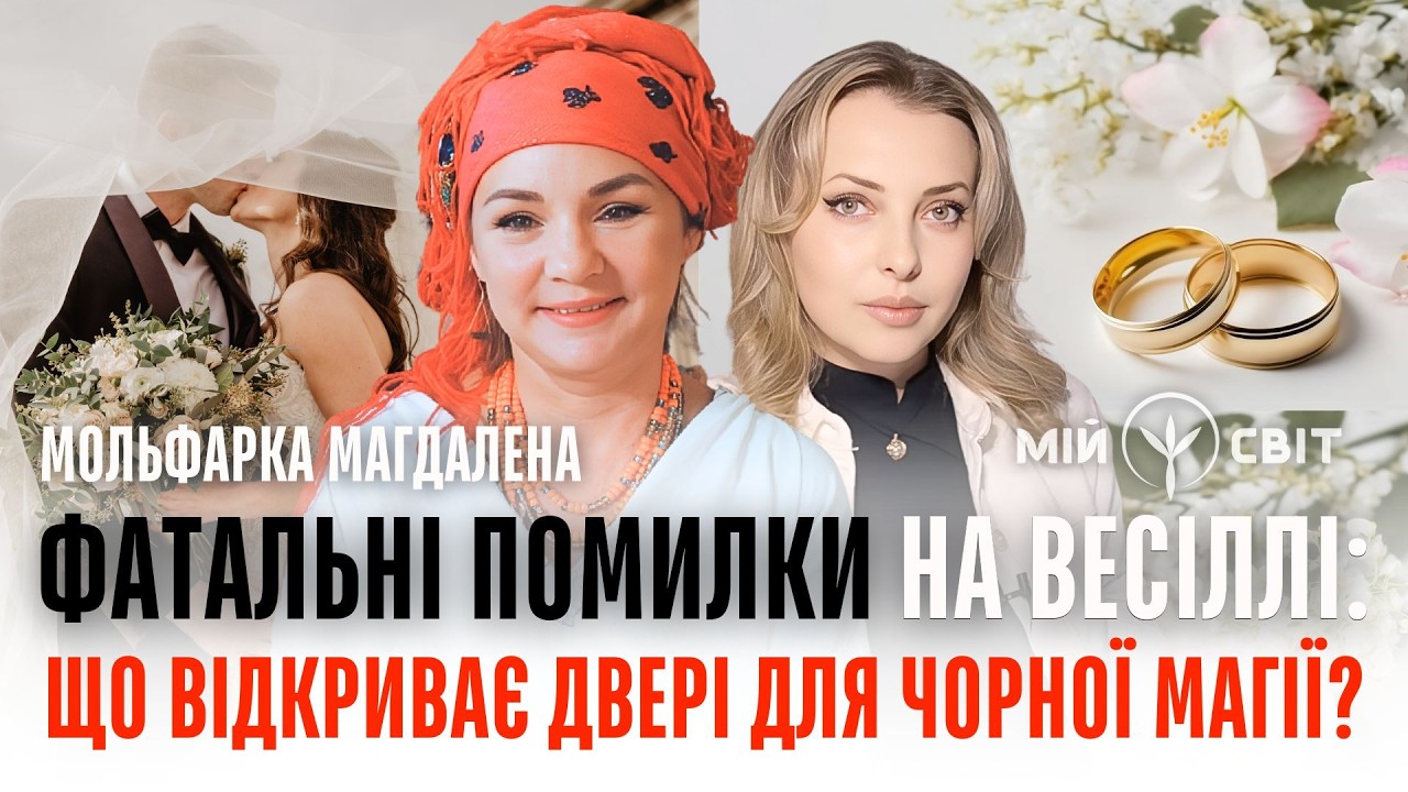 Фатальні помилки на весіллі: що відкриває двері для чорної магії? Мольфарка про весілля та захист
