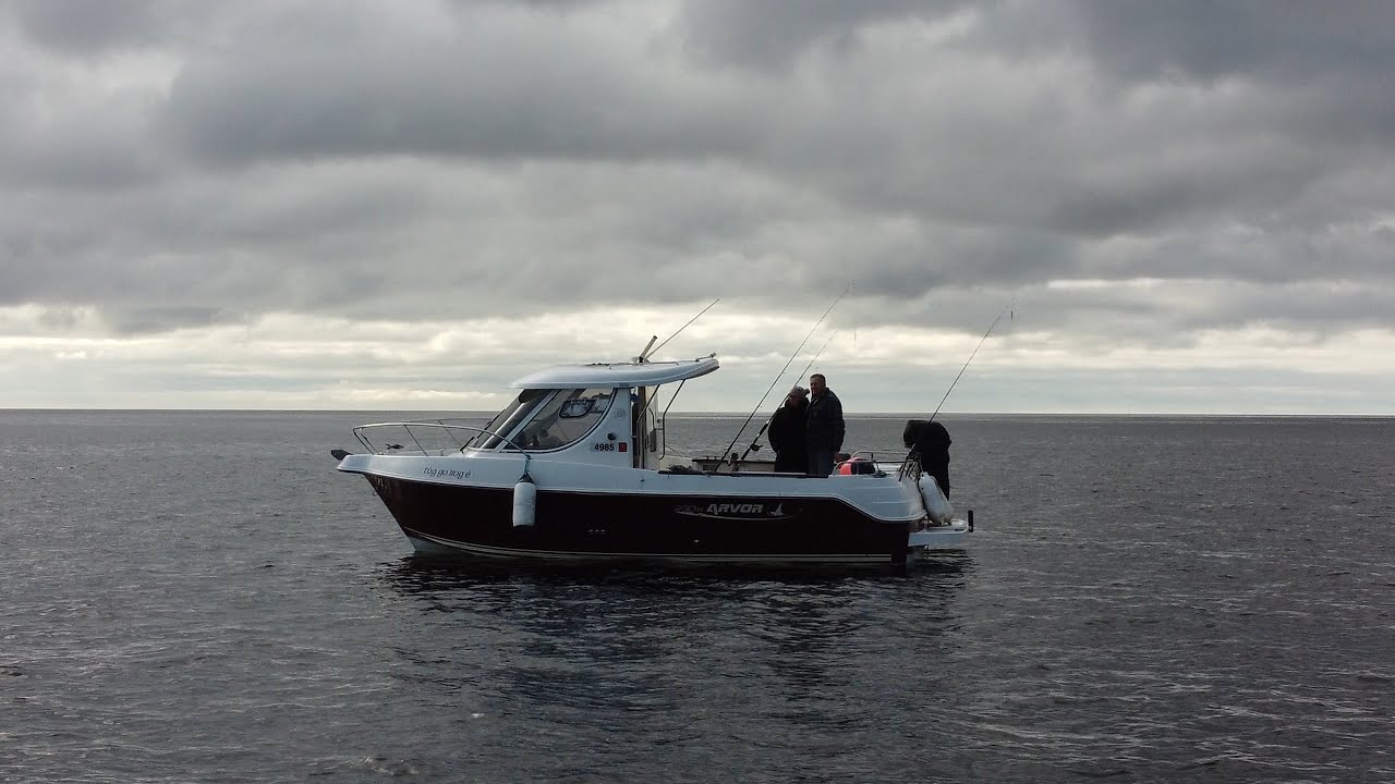 I will not beat that for small, Arvor boat fishing Isle of Man