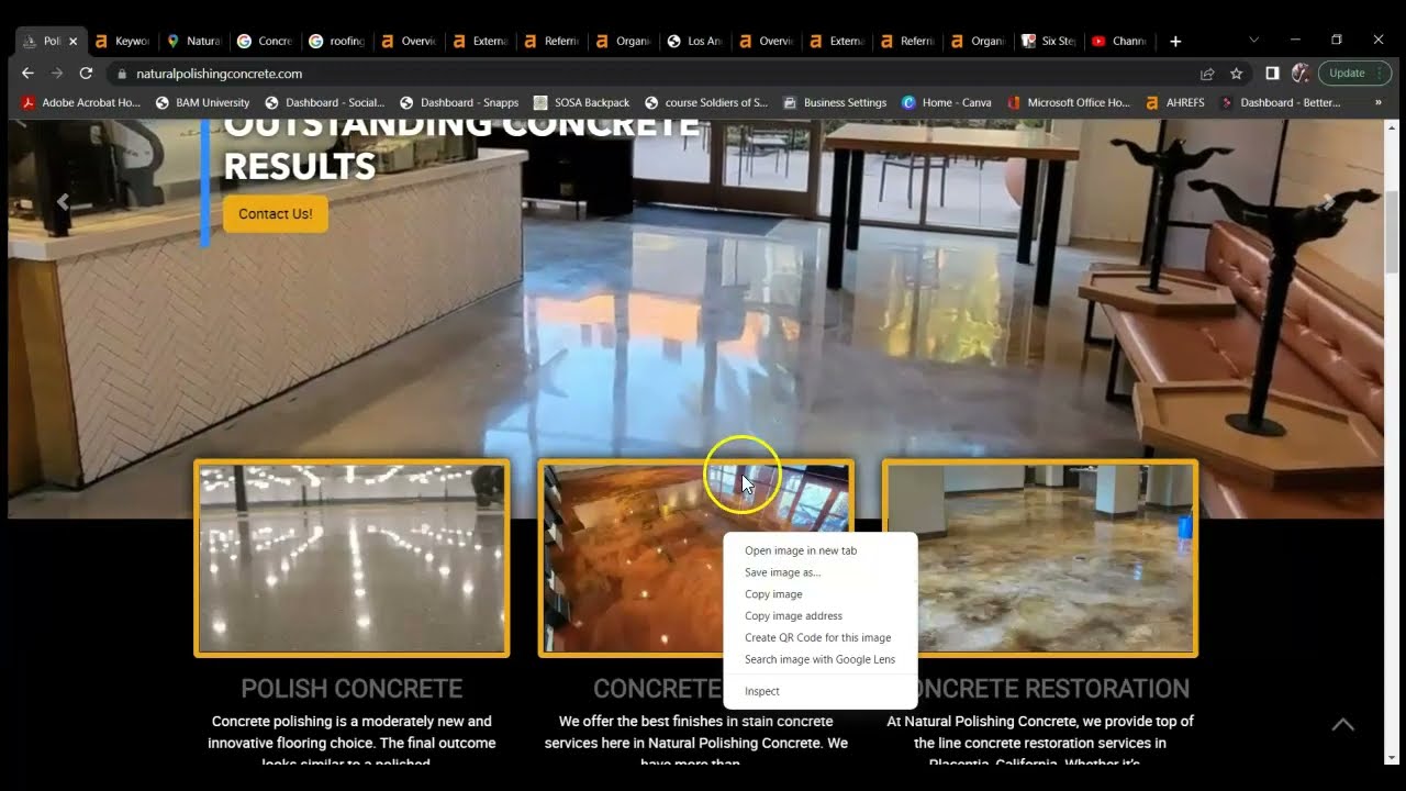 Natural Polishing Concrete