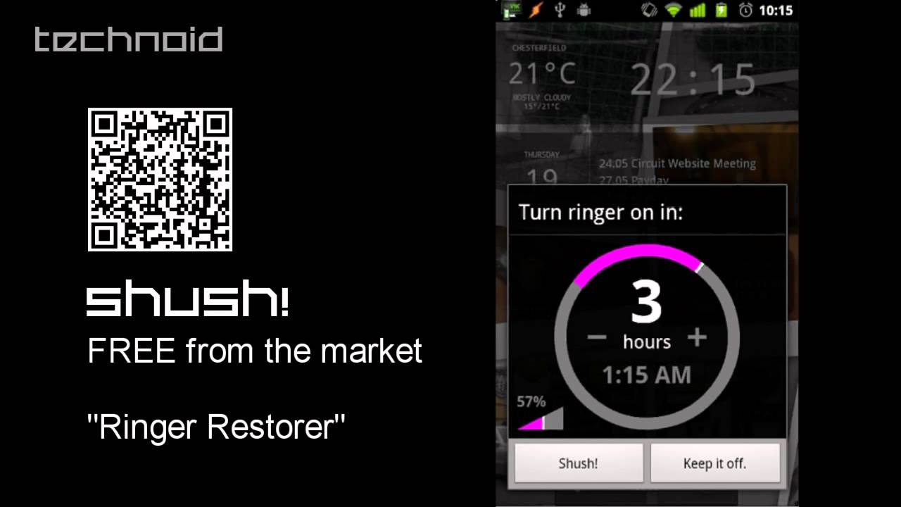 Android App Review: Shush!