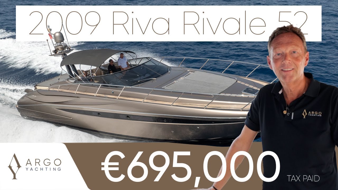 Подробное прохождение и ходовые испытания Riva Rivale 52 2009 года с Трейси Нил