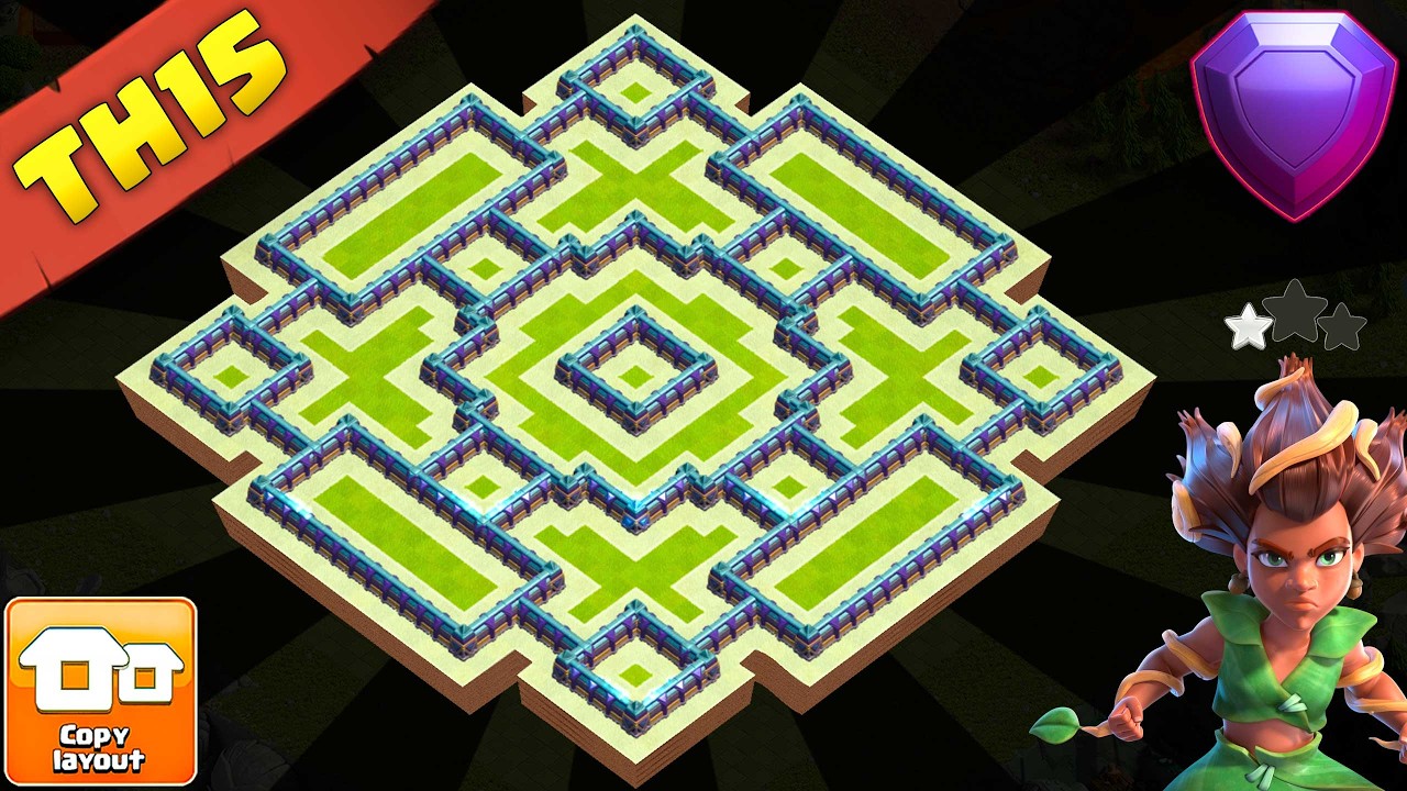 The ULTIMATE Anti-3 Star TH15 Base (Copy It Now!)