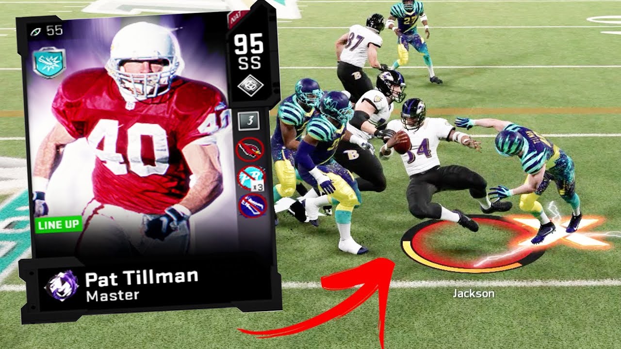 PAT TILLMAN IS UNSTOPPABLE *UNBELIEVABLE* - Madden 20