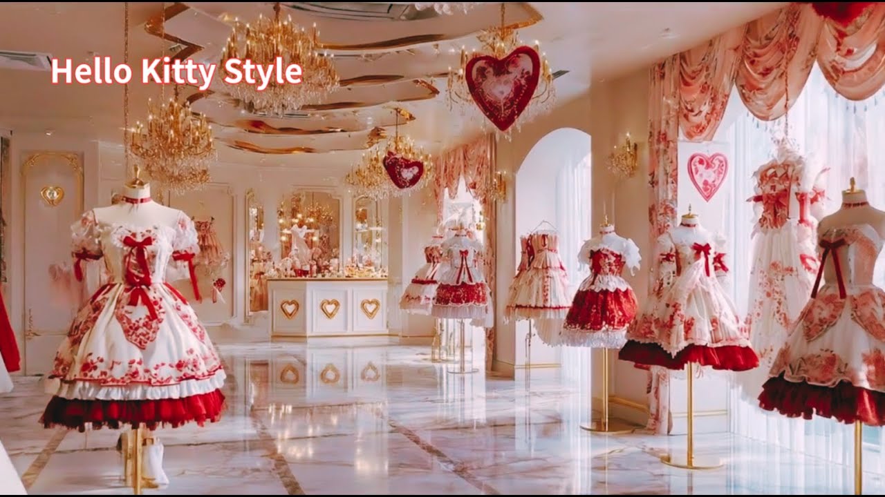 【究極の選択】サンリオキャラがドレスをデザインしたら、あなたはどれを選ぶ？【AIアート】