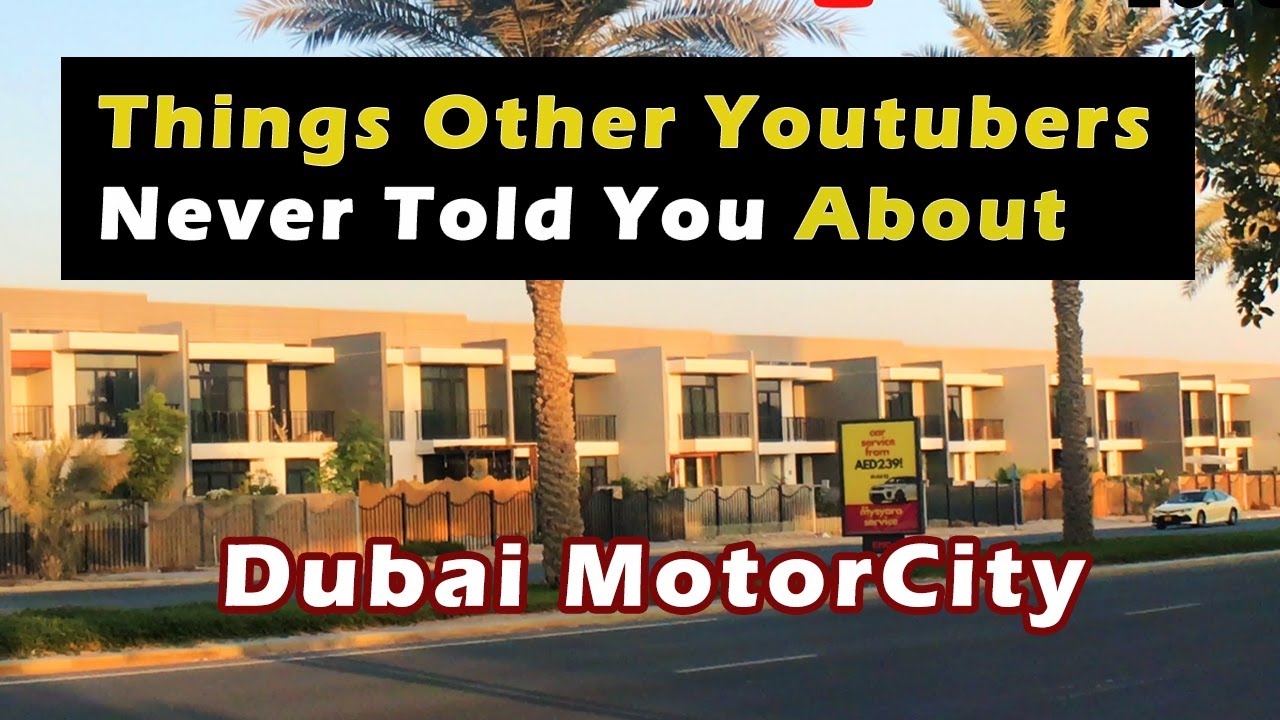 Dubai Motorcity Tour | Things They Never Told You About Dubai Motorcity