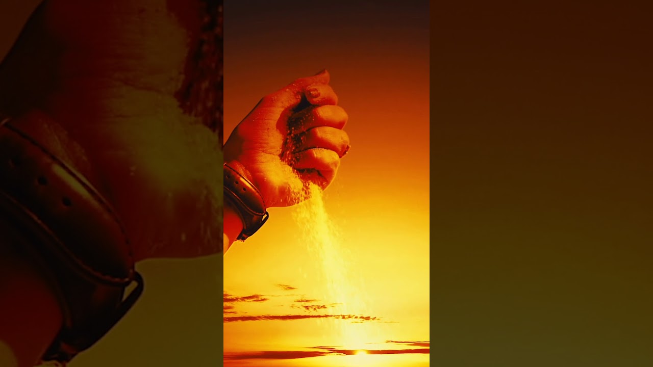 The secret of the sunset