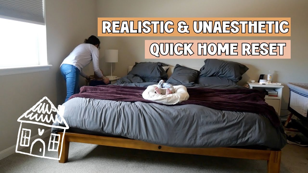 A Gentle Winter Reset | Realistic Cleaning with Kids at Home