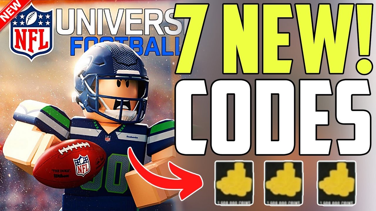 ⚠️Новое обновление⚠️КОДЫ ДЛЯ ИГРЫ В NFL UNIVERSE - КОДЫ ДЛЯ ИГРЫ В ROBLOX NFL UNIVERSE