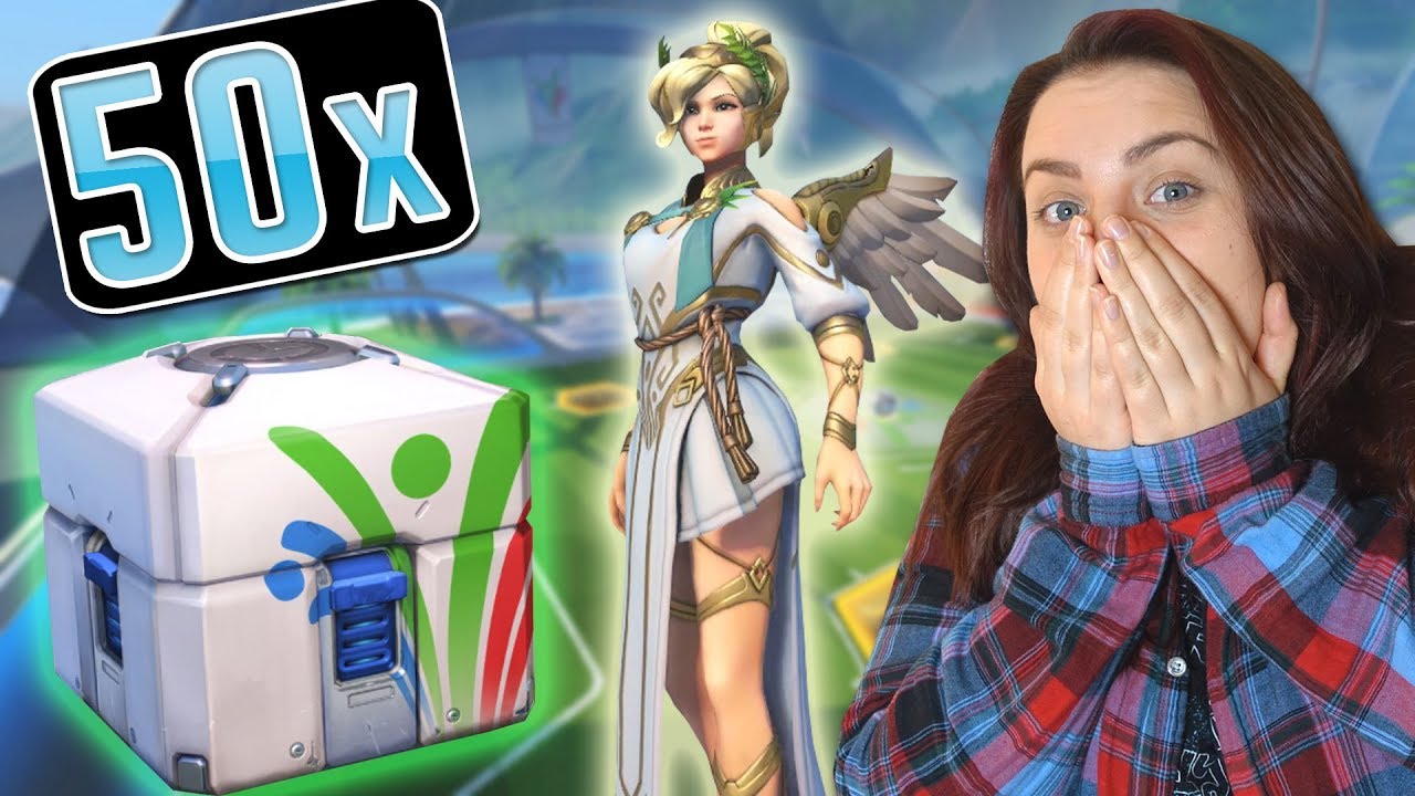 50 Summer Games Loot Boxes!! ☀️🎁 - Overwatch På Svenska