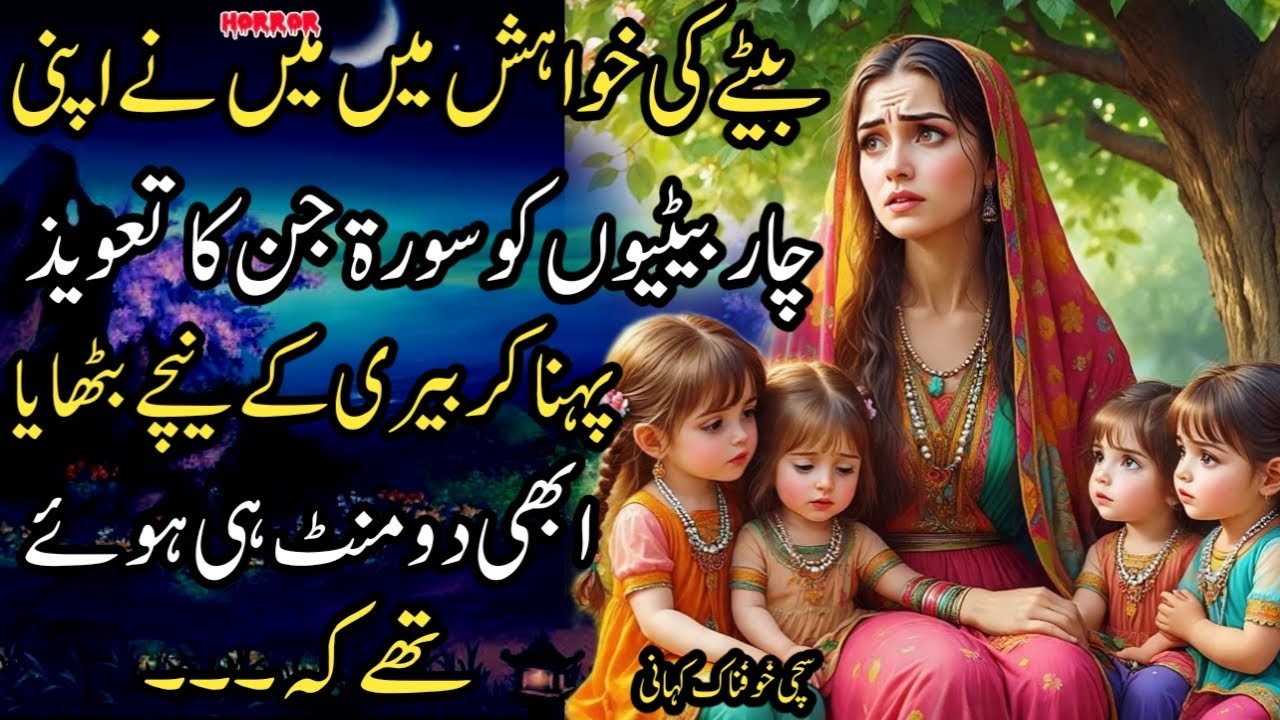 Bete Ki Khuwahish Aur Jinnat Se Madad | Surah Jinn Ka Hairatangez Asar | Islamic Horror Story