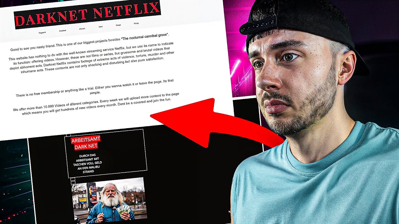 Wir gehen ins Darkweb: Schockierende Entdeckung gemacht, das 