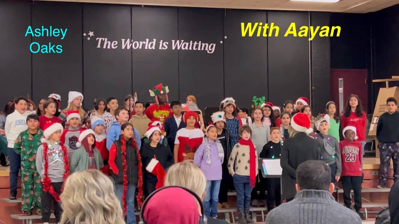 Ashley Oaks School Concert,London Ontario.with Aayan.🇨🇦