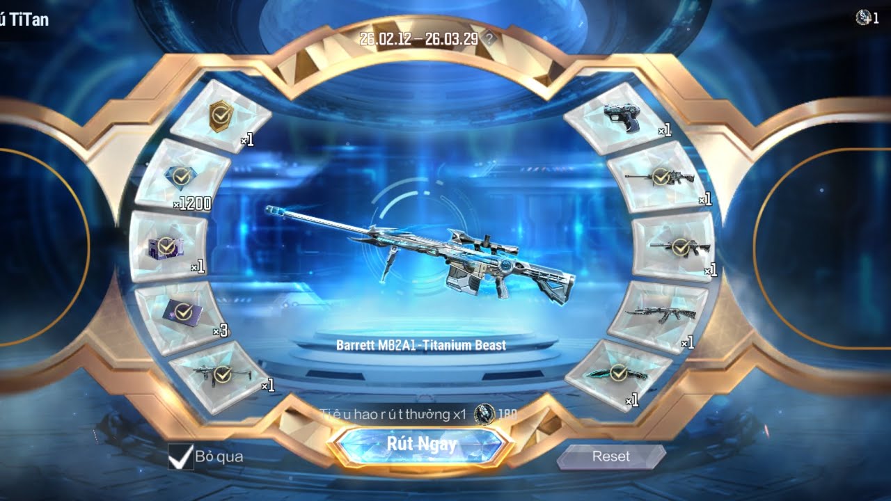 CF Legend -Thử vận may cop 357 Titanium Beast