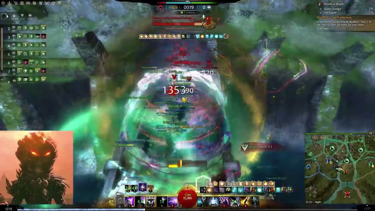 GW2 WvW - Hammer Tempest / Staff Weaver - Zerg