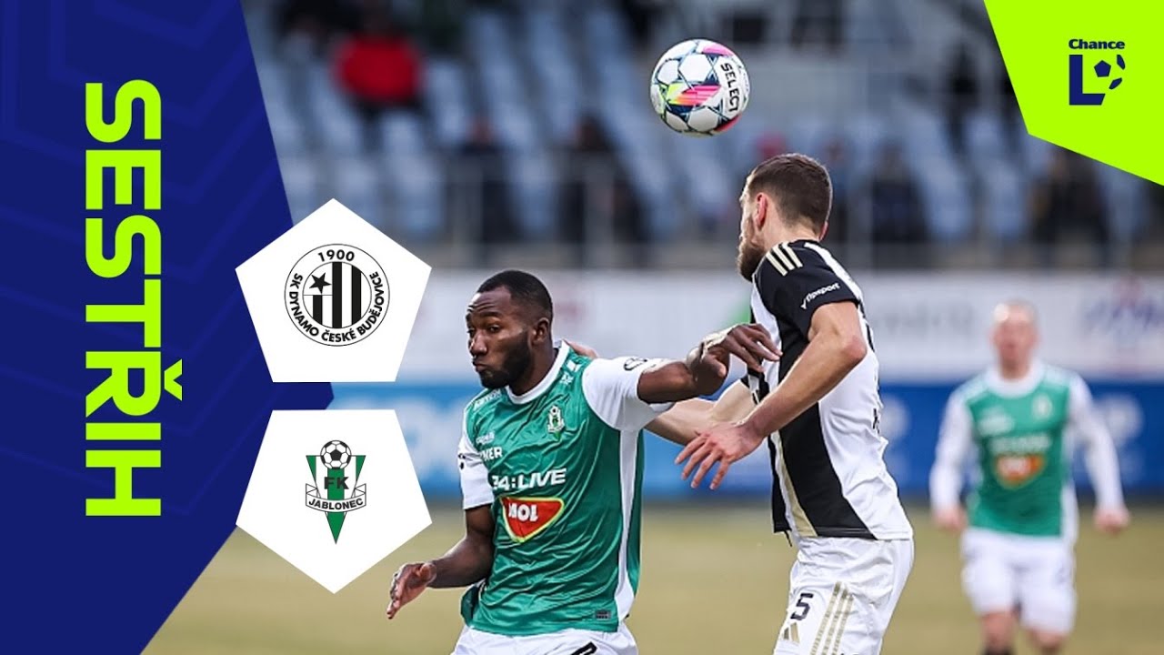 SK Dynamo České Budějovice - FK Jablonec | 2:3 | 15. 2. 2025 | HIGHLIGHTS